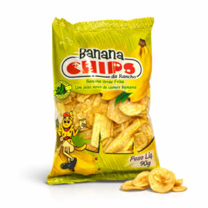 Banana Chips 80 grs cx com 10 unidades (Promocional)